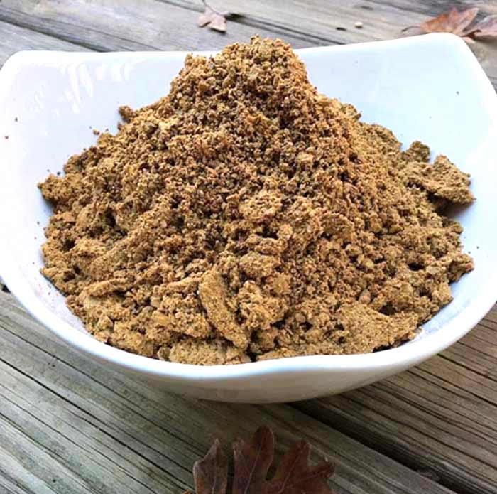 how to make cold leached acorn flour