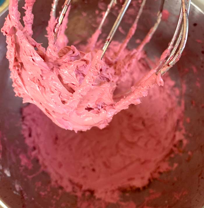 Dark purple tupelo fruit juice incorporated into whipped butter makes for a beautiful color. Black tupelo recipe