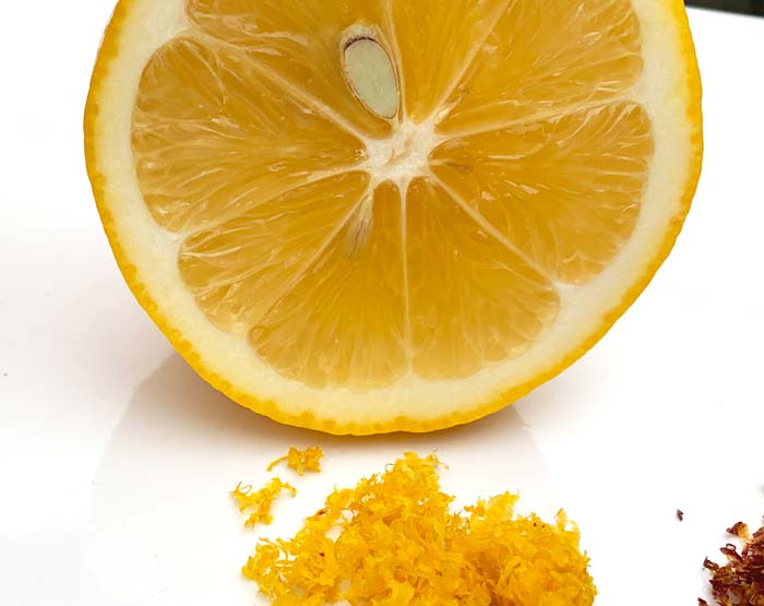 Use fresh Meyer lemon zest to take the flavor of this recipe up a notch. Not sure how to zest a lemon? Read how.