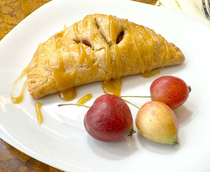 A maple glazed crabapple hand pie. Yep, it's good. Really, really, good.
