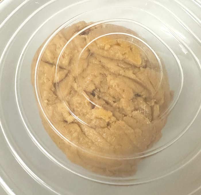 Our Fig Newton dough covered and ready to be chilled in the fridge.