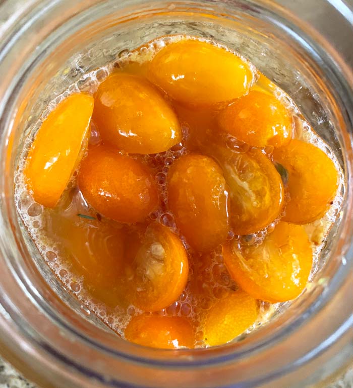 We hope you get a chance to make and enjoy honey-fermented kumquats because they're wonderfully delicious.