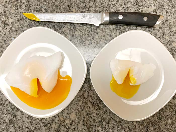 How to poach duck eggs and how to poach goose eggs.