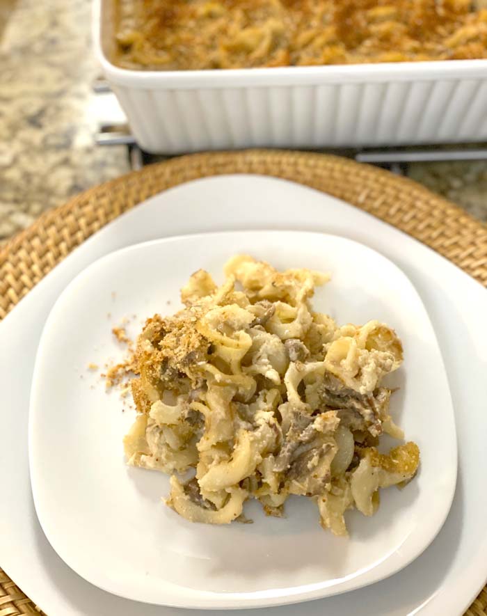 Lion's mane mushroom mac and cheese recipe.