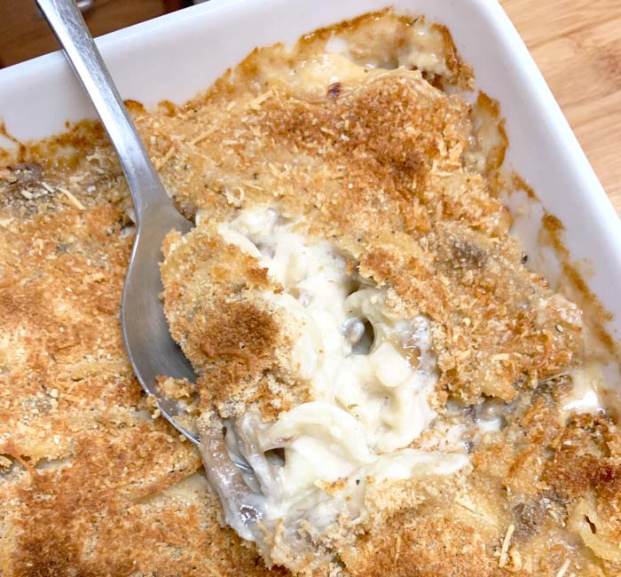 Once you've had a chance to taste your lion's mane mushroom mac and cheese, please check back in and leave a recipe rating or let us know if you have an idea to make this recipe even better!
