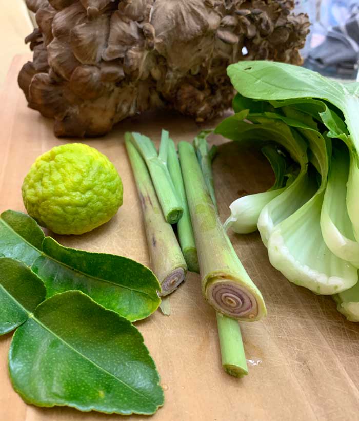 Quality ingredients make a big difference. Having fresh makrut lime fruit and leaves, lemongrass, and maitakes makes a big flavor difference. If you don't have these ingredients, you may be able to find them at a local Asian grocery. 