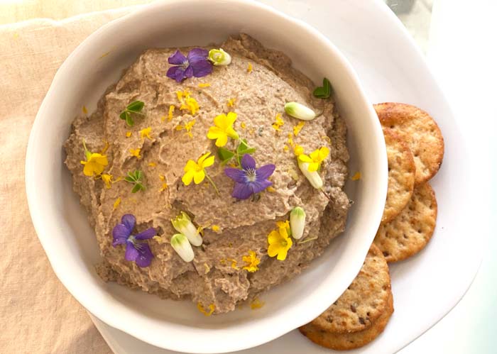 Morel mushroom pâté. You're going to love this one! 