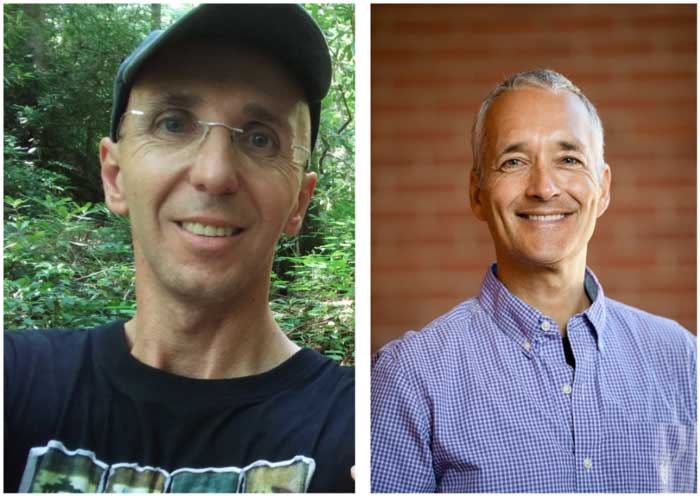 Clemson University's Dr. Melgar (left) and Dr. Schnabel (right). 