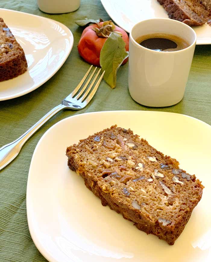 We've used up all of our remaining persimmons getting this persimmon bread recipe just right!