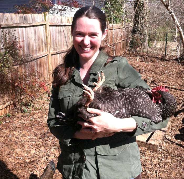 The Chicken Lady strikes again!