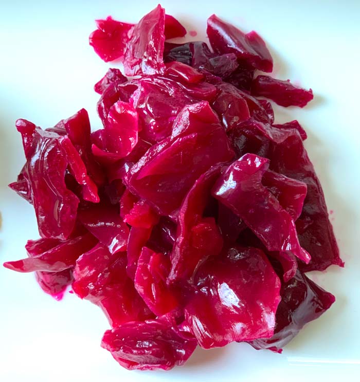 Slow food - sauerkraut is a recipe that only takes a month to make. Thankfully, microbes do all the 