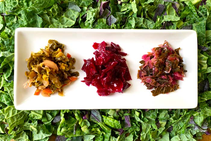 Different ingredients, different sauerkrauts, all made from the exact same process. Once you know the basics to making sauerkraut, you can make your own wildly unique and delicious recipes using garden-fresh or foraged ingredients. You'll learn the basics in this beginner's guide to making sauerkraut! 