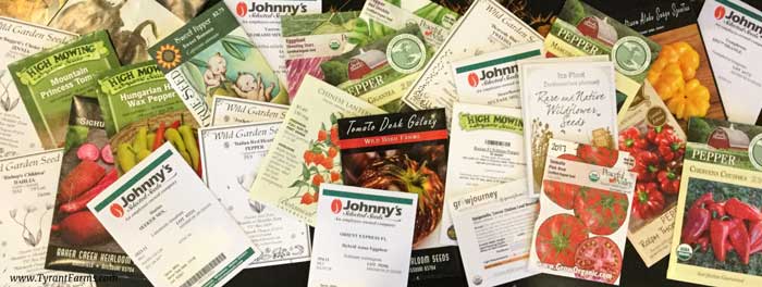 A sight to behold! So many seeds, so little time...