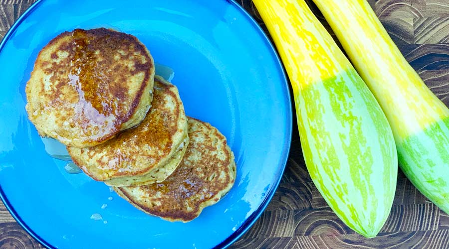 Recipe: 5-minute summer squash pancakes thumbnail