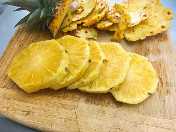 You can use all parts of your pineapple fruit. Eat the fruit, use our tepache recipe to make a delicious probiotic drink, and use the top to grow another pineapple plant.