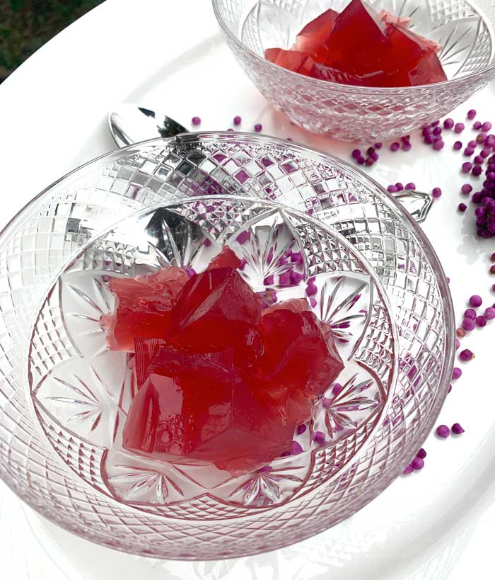 Beautyberry jello. Beautyberry recipes, beautyberry recipe